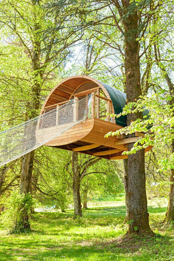 Monchateau Etoile, Hebergement Insolite Avec Spa Merlas Exterior photo